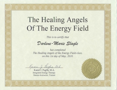 healing angles of the energy field